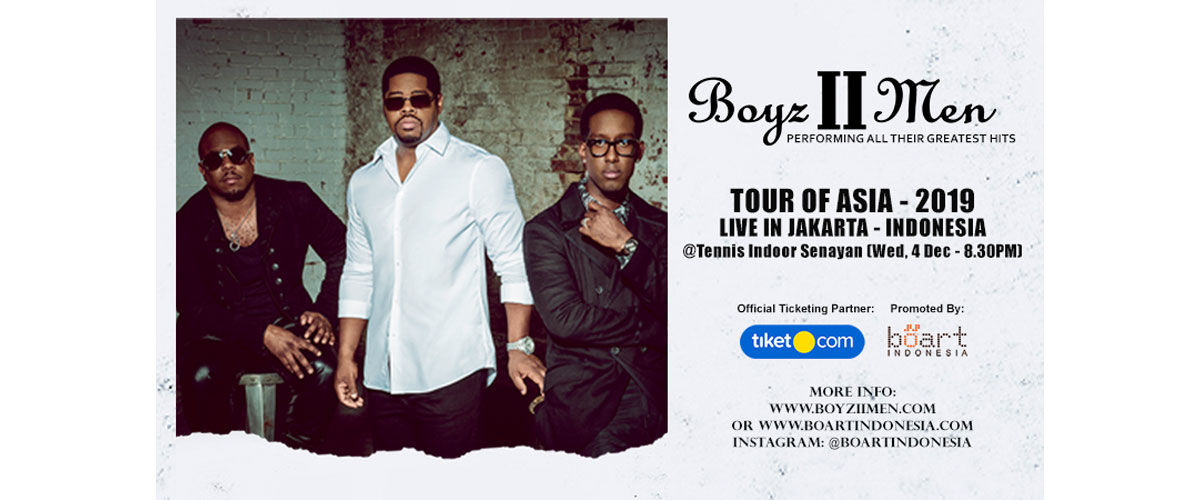 BOYZ II MEN – Tour Of Asia 2019 (Live In Jakarta)